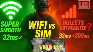 WiFi vs Mobile Data for BGMI &ndash; Same Ping, But Big Difference |