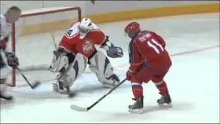 Vladimir Putin gets his skates on for Russia's national ice
