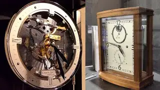 Erwin Sattler Pendeluhr Aperia S 70 + Tischuhr Mechanica M5 + Rotalis 24 + ... auf Inhorgenta 2020