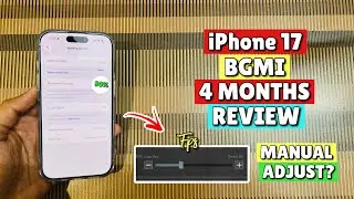 iPhone 17 BGMI 4 Months Review After 120 Fps Update🔥|Battery Health Down?