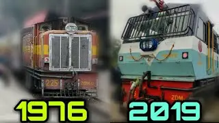कांगड़ा वैली रेलवे पहले और अब कैसी है /KANGRA VALLEY RAILWAY LOCOMOTIVE BEFORE AND AFTER {ARYAN LHB}
