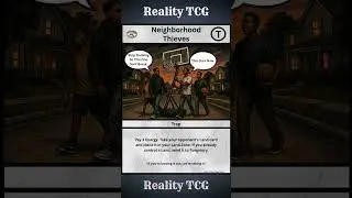 Welcome To Reality TCG #RealityTCG #indietcg #memepage #makeplayingcards #memesdaily #worldstar