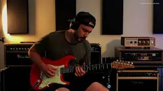 Медленный джем в стиле Гилмора с Томом Андерсоном Icon Classic и Two Rock TS1