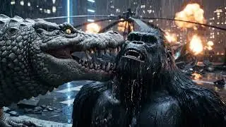 King Kong vs The White Crocodile Mutant: Battle on the Ocean Fortress