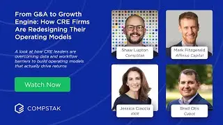 [Webinar] From G&A to Growth Engine: How CRE Firms Are Redesigning Their Operating Models