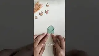Secret message💌 Mini Origami Paper Envelope | DIY Origami Craft #shorts #envelope #origami #asmr