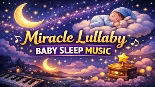 Miracle Lullaby 🌙 Baby Sleep Music | Deep Sleep Instrumental | No Sudden Sounds