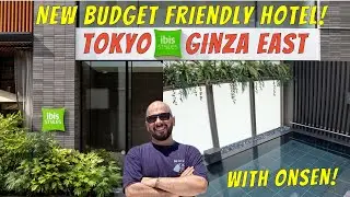 Ibis Styles Tokyo Ginza EAST — 4K Tour — НОВЫЙ отель в Гинзе! Фантастический бюджетный отель с яп...