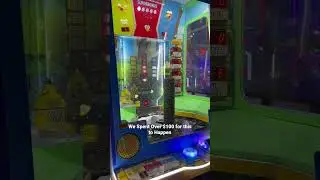 Huge Coin Tower Falls #shorts