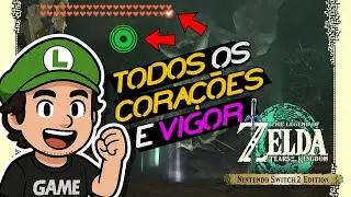 TODOS os CORA&Ccedil;&Otilde;ES ❤️ + VIGOR⚡no Zelda ToTK Usando QR Code! (Switch 2) - CORRIGIDO NA 1.4.2...