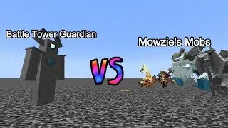Battle Tower Guardian vs Mowzie's Mobs | Minecraft  Mob Battle