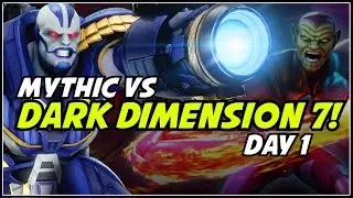 Mythic Section Of Dark Dimension 7 Is Intense! | Doom Is Clutch! | Marvel Strike Force
