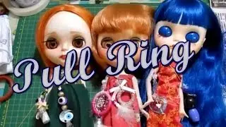 DIY custom - Pull rings e brincos - Blythe, Icy e Jecci