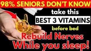 Seniors: 3 Vitamins to Supercharge Your Legs I Senior Health Tips