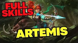 FULL SKILLS ARTEMIS ESTA ROTA - Warchiwar - Smite 2 Rankeds