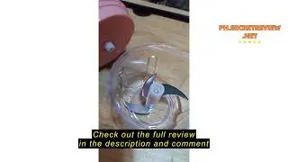 Review Wireless Mini Electric Garlic Puree Food Chopper Kitchen Tools Household Garlic Masher