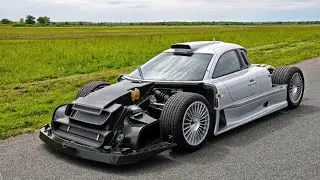 Mercedes CLK GTR AMG 1400 HP - Autobahn Accelerate 2018