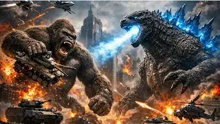 KingKong🦍🦁🐶kingkong and Godzilla vs The World’s Military ll Then Something Unthinkable Happens