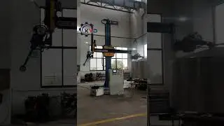 Dished end and tank polishing machine