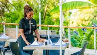Networking, budgeting, saving || Tuyizere walks us through life as a waitress in Rwanda