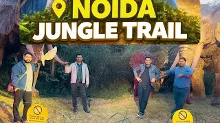 NOIDA JUNGLE TRAIL 🌿 | Hidden Nature Spot in Noida | Friends Day Out Vlog