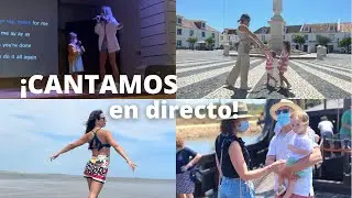 CANTAMOS EN DIRECTO 😅VACACIONES EN FAMILIA 🥰