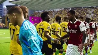 Wolves vs Arsenal | Premier League 2022/23 -6th November 2022 | Efootball Gameplays PC