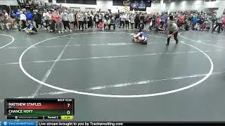 136 Lbs Champ. Round 1 - Matthew Staples, IN Vs Chance Hoyt, IA 954e