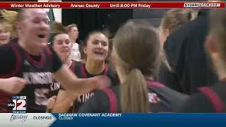 HS Girls Hoops: D4 State Semis - Kingston advances to 1st-ever state championship berth (March 2024)