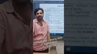 SSC New Official Notice| SSC CGL 2022 Form Filling Date Extended | Shorts #ssccgl #ssc #ssc_cgl