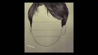 Step by step sketch of jimin must watch.easy sketch of bts jimin must watch.#creativity #sketchidea