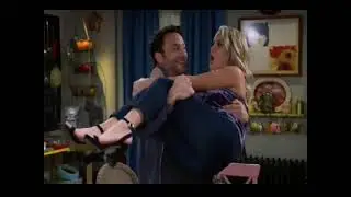 Josh carries Gabi