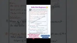 Calculation of SAND required for MASONRY(for 1000 bricks)II Basic Knowledge of Civil Engineering II