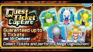 [Digimon Links] QUEST TICKET CAPTURE TUTORIAL! FARM 30 FRIENDSHIP AT ONCE!?