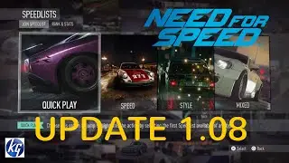 Need For speed update 1.08 new multiplayer speedlist features & hard mode - PS4 gameplay