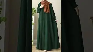 New Modern & Simple Abaya Collection | 2025 Borka Collection #short #abaya #hoordesigners