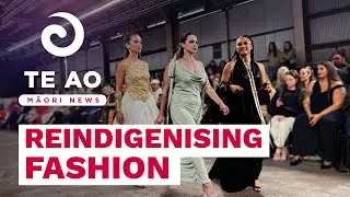 Kāhui Collective reindigenises fashion at NZ Fashion Week  | Te Ao Māori News