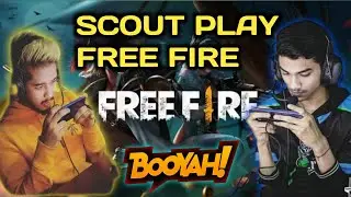 SCOUT & REGALTOS PLAY FREE FIRE 1st TIME ON STREAM AND GET BOOYAH!|S SCOUT PLAY FREE FIRE|Ur GamerZ