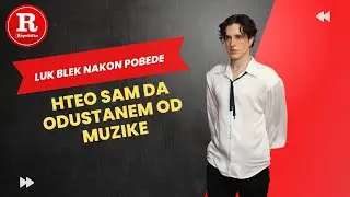 Luke Black se trese nakon pobede: Hteo sam da odustanem od muzike, moram da zovem tatu!