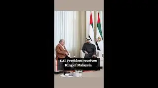 UAE President receives King of Malaysia