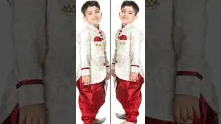 Cross Button Kurta for Boys/ Cross button Kurta Pazama Set for Boys