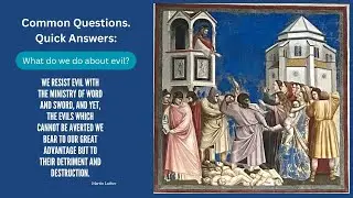 What Do We Do About Evil?