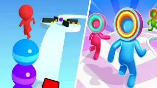 Stack Rider | Layer Man - All Levels Duet Gameplay Satisfying Gaming Android, iOS | UPDATE APK