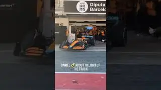 McLaren  MCL36  on track Barcelona #mcl36 #mclaren #f1 #formula1 #2022 #danielricciardo #landonorris