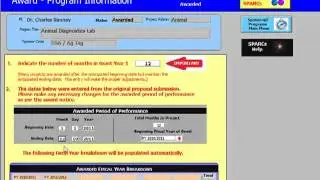 SPONSORED PROGRAMS DEMO