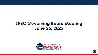 6 26 25 SREC Governing Board Meeting