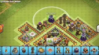 TH11 WAR/TROPHY BASE OCTOBER UPDATE(BOMB TOWERS/300 WALLS)