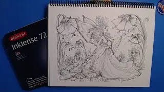It MUST be a Coloring Sunday - Color and Chat with CLAldridgeArt - Jane F. Hankins w/Inktense