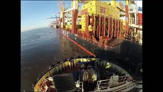 Med Sirius Bugsering MSC Anne F.  Timelab.
