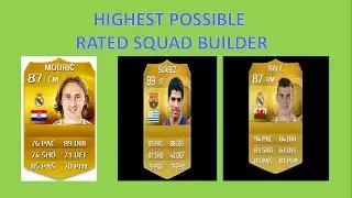 FIFA 15 HIGHEST POSSIBLE RATED SQUAD BUILDER